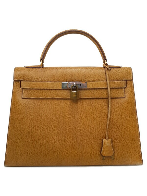 Hermes Kelly 32 Handbag in Togo Leather T050