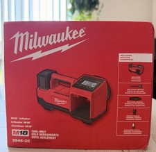 Milwaukee M18 2848-20 Cordless Tire Inflator 18 Volt Tool Only 18V BRAND NEW 