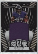 2020 Panini Obsidian Volcanic Material /100 JK Dobbins #VM-23 0sb5