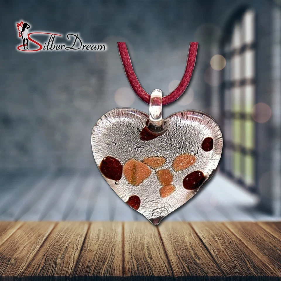 SilberDream Glas-Anhänger + Band -Scalzi- MXK63 - Bild 3 von 3