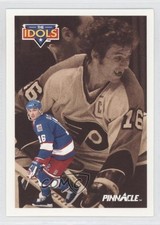 1991-92 Pinnacle French Ed Olczyk Bobby Clarke #386 HOF 0b4