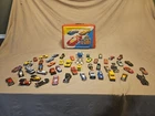 Vintage Hot Wheels Matchbox Lot  w Tara 48 Car Case 1989 Batmobile Transformer