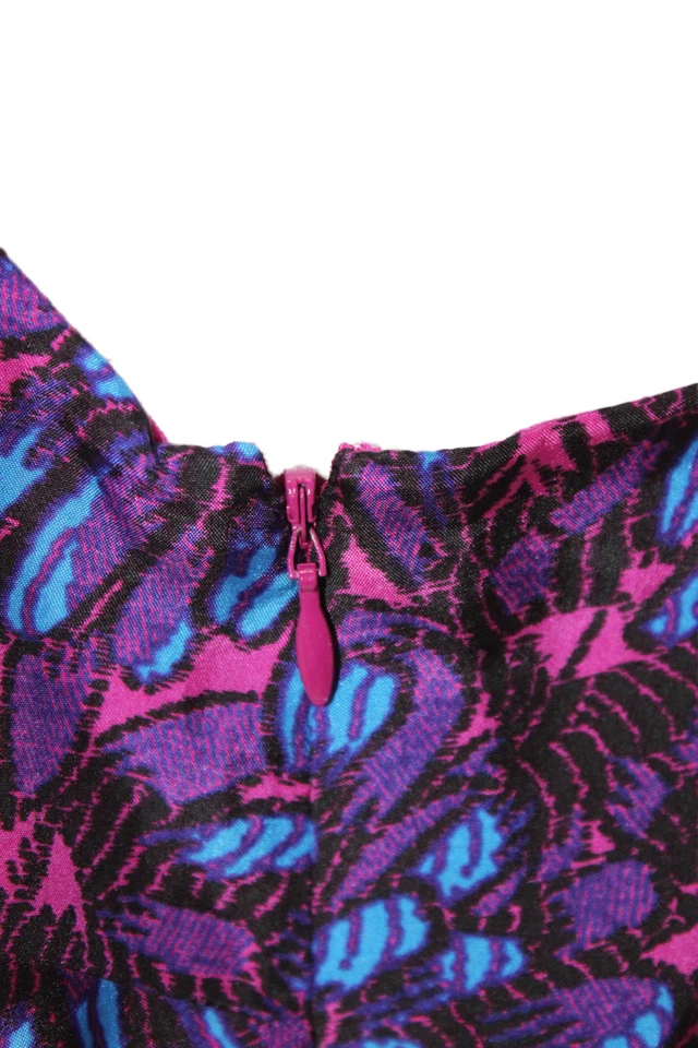 J Crew Women's V-Neck Spaghetti Straps Straight Leg Jumpsuit Floral Size 8 - Image 4 of 4