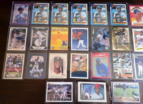 31 Lot Ken Griffey Jr 1990 Topps PSA 9 +5 raw NM-MT 1989 Donruss all cards NM-MT