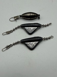Bead Tackle Keel Sinker With Stainless Steel Bead Chain (5/8 Oz)
