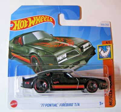 Hot Wheels - '77 Pontiac Firebird T/A Trans Am - Muscle Mania 2024 - HTC60