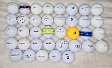 Lot Of 37 Golf Balls Assorted Brands Taylor Made Nike Maxfli Wilson Noodle Nitro