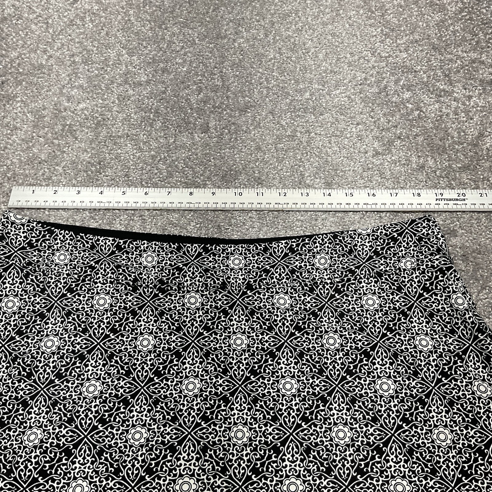 Tranquility Pull On Stretch Skort Black/White Siz… - image 5