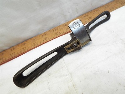 Antique Snell & Atherton Iron Leather Spoke Heel Shave Cutter Cobbler Tool Star