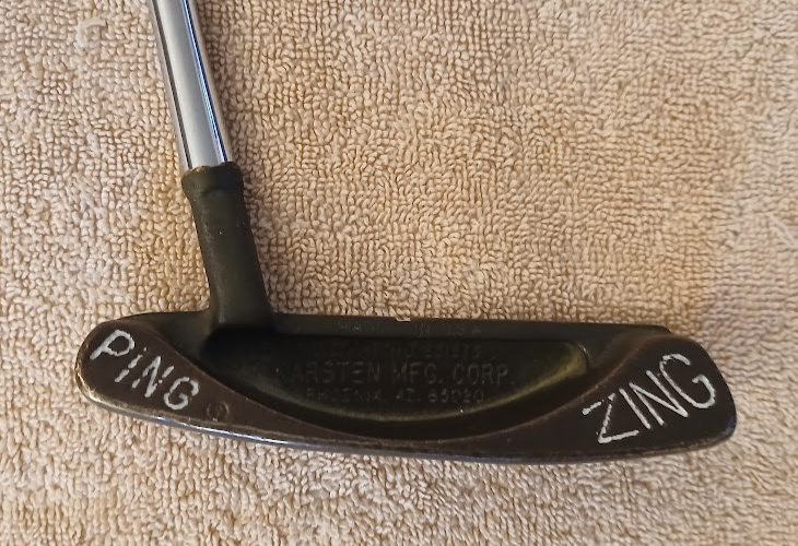 【未開栓】SUN TORY OPEN GOLF 20th記念ボトル TZ GOLF - VINTAGE PING Zing Manganese Bronze Putter 85020 RH Steel