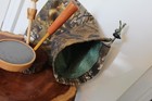 Custom Made Sycamore  Wood Turkey Pot  Call with Two Round Tip  Rod  Strikers — photo 6