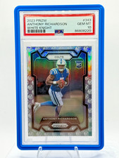 2023 Prizm Anthony Richardson White Knight PSA 10 1/3 - 1/1 Colts