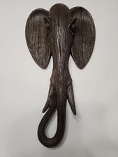 Design Toscano Elephant Savannah Mask  Wall Sculpture Africa 3-D COLLECTIBLE
