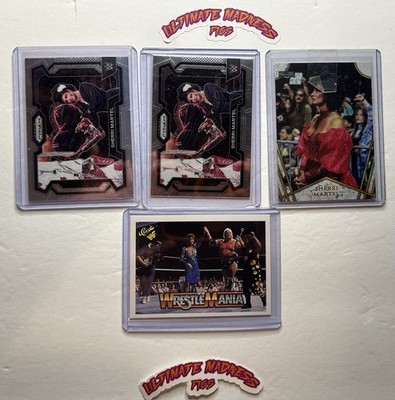 Miss Elizabeth Sensational Sherri Martel Dusty Rhodes 4 Card WWE Superstar Lot