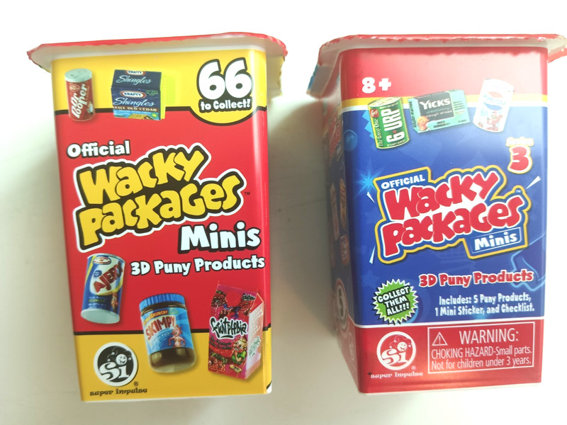 Wacky 3D Packages Minis Series 3 5200W3 + BONUS Series 1