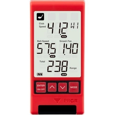 PRGR Red Eyes Pocket HS-130 Golf Swing Speed Monitor New from