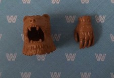 WWE wrestling figure accessory Mattel BEAR MASK & CLAW