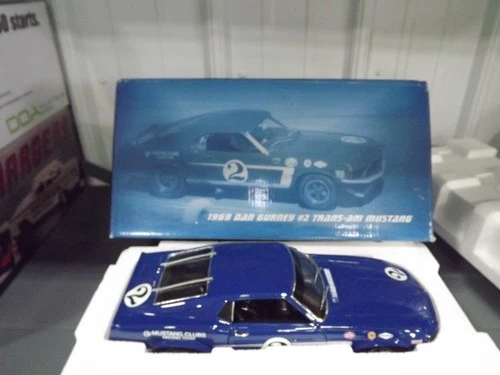 GMP & Welly 1/18 1969 Dan Gurney #2 trans am Ford mustang NIB
