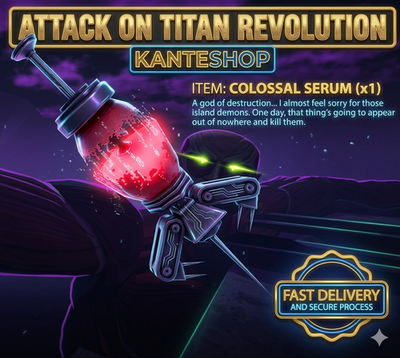#ad ✅Colossal Serum Attack on Titan Revolution Instant Delivery Cheapest $12.99