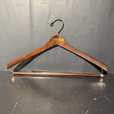 Macys Wood Hanger With Locking Suit Bar Suits Shirts Pants Dresses