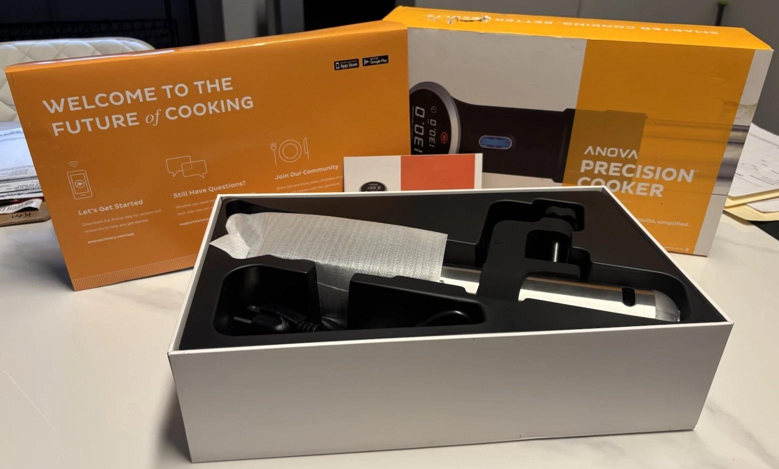Anova Precision Cooker Sous Vide Electric Immersion Circulator Stainless Steel
Opens in a new window