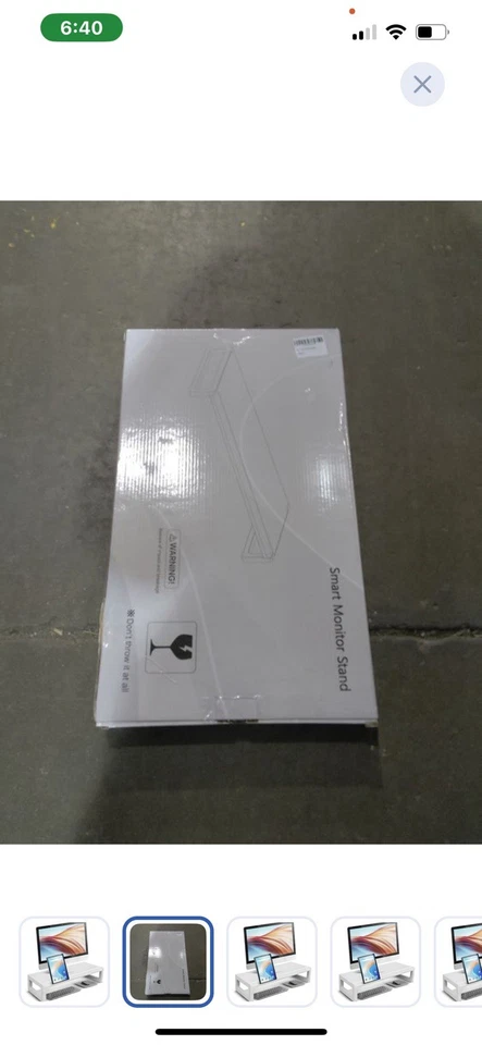 Monitor Stand Riser – 22-Inch Computer Monitor Stand with Multifunctional - Image 2 of 2