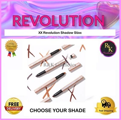 XX Revolution Under the Eyeshadow Shadow Stick - All New - Choose Your Shade