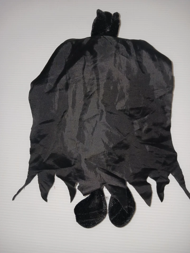 DC Comics Batman Plush Doll Figure 11" Soft Velvet Body Cape Nanco Black Gray - Image 3 of 4