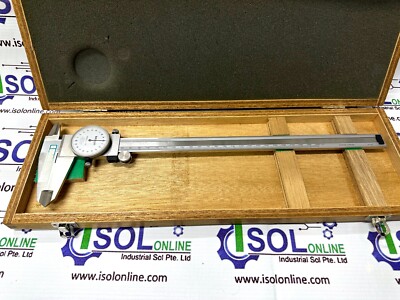 Mitutoyo 505-648-50 CALIPER DIAL 0-300mm R 0.01mm D30T Shock Proof Messschieb...