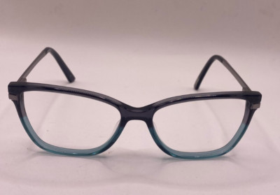 TED BAKER BLACK AND BLUE FRAMES ONLY EYEGLASSES 53-15-135