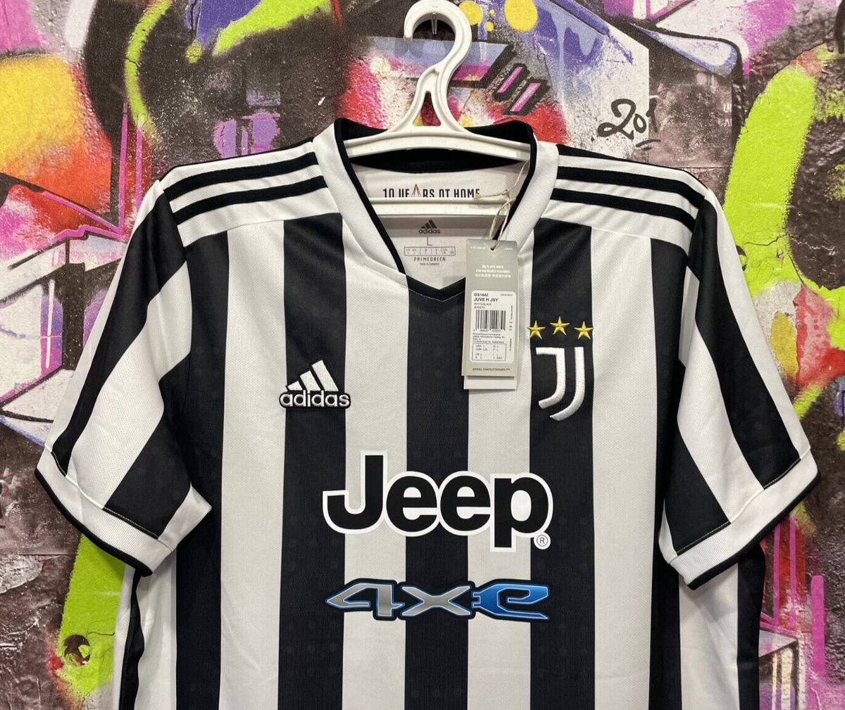 Juventus 21/22オーセンティック ユニフォーム Juventus 2021 2022 Home Football Shirt Soccer Jersey Allianz