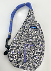 KAVU - Rope Sling Crossbody Wolf Bear Horses Birds Deer all Over Hiking Backpack