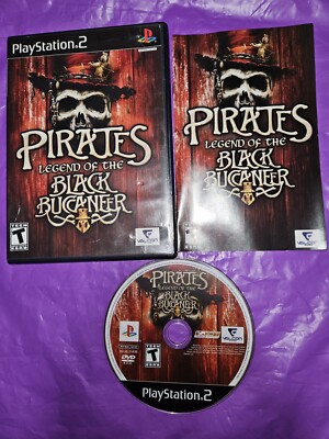 PlayStation 2 PS2 Pirates Legend of the Black Buccaneer Tested Complete