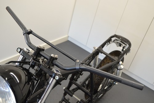 Manubrio Renthal 971 Diametro 22 Mm  7/8  In Ergal Piega Honda Kawasaki - Foto 12