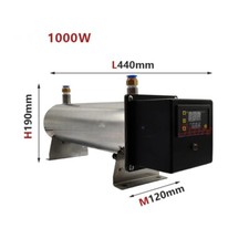 Calentador de aire comprimido 1KW calentador por conductos pintura electrostática gas nitrógeno por conducto