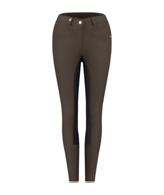 Cavallo Ciora Grip St Strass Espresso-Black ladies-full-set breeches cava-grip