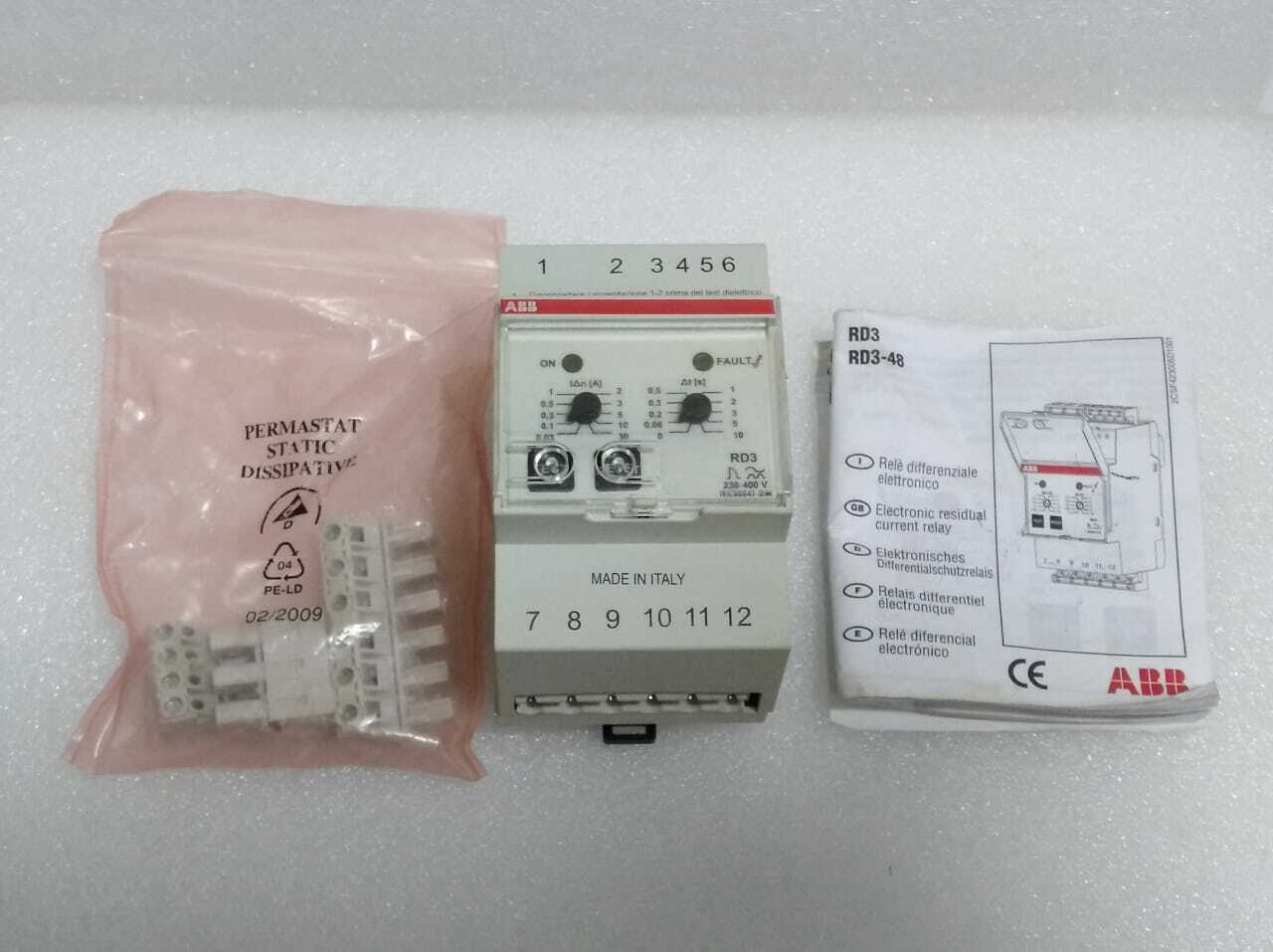 Abb Rd3 ABB RD3 Residual Current Monitor | eBay