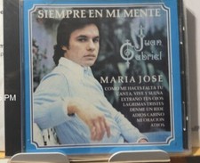 Rare No Longer Made CD Juan Gabriel Siempre en mi mente Maria Jose 1996 Pressing