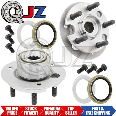 [FRONT (Qty.2)] Wheel Bearing Hub Assembly Replacement for 1984-1989 Dodge Aries