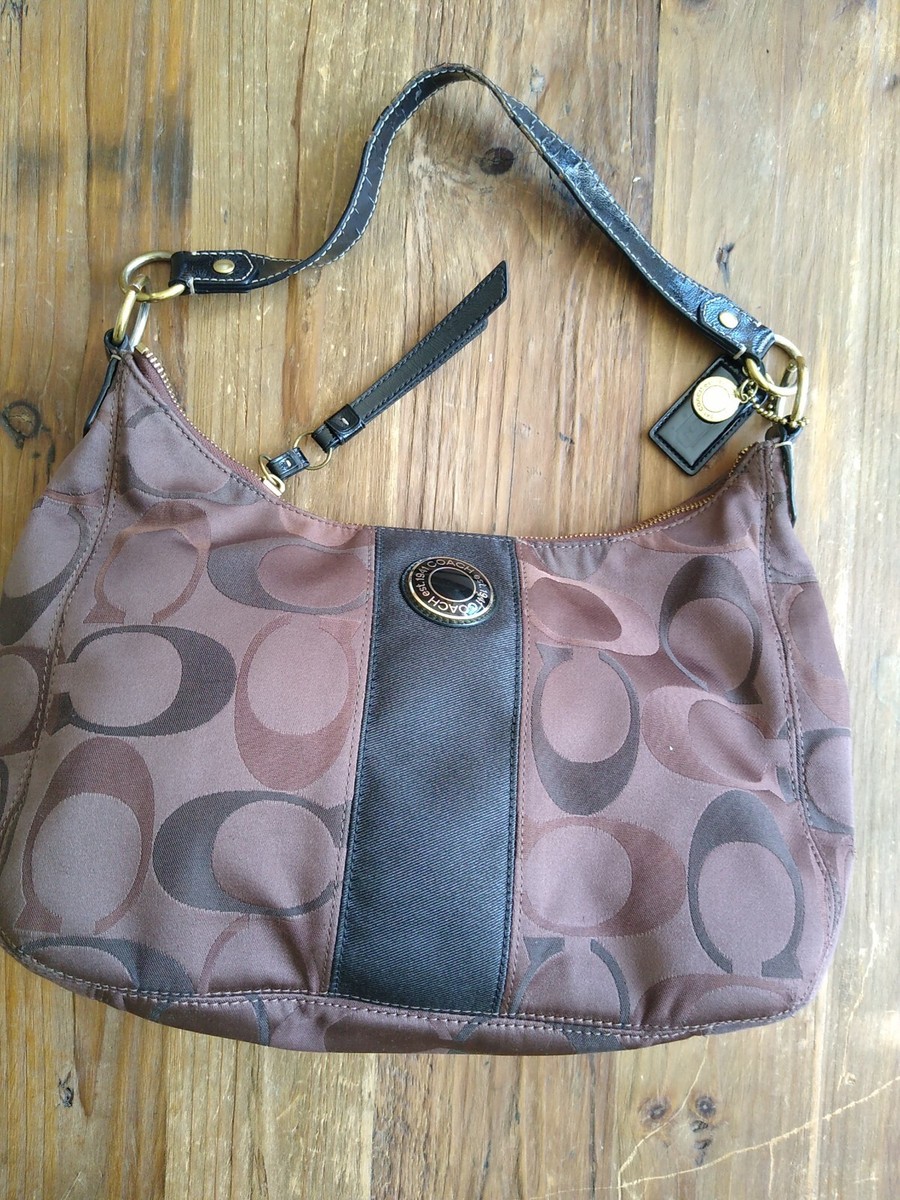 Coach Designer Logo Shoulder Slouch Hobo Bag H1294-F20042 Soho