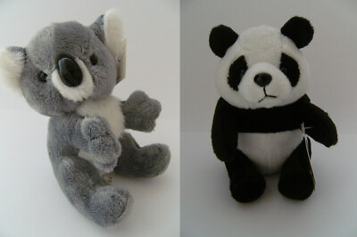 Plüschtier Koala o. Panda Kuscheltier Stofftiere Plüschtiere Koalabär Pandabär