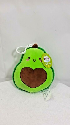 Spark Create Imagine Stuffed Plush Food Green Pear with a Clip 