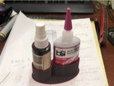 Desk Organizer for Bob Smith Industries - MAXI-Cure Super Glue / Accelerator