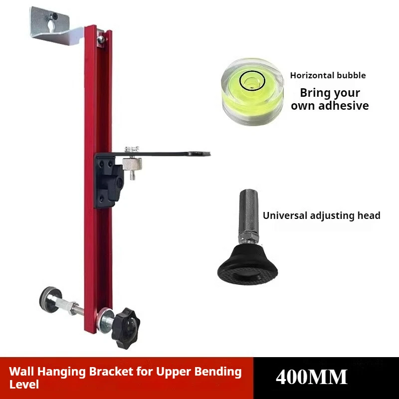 Thickened Laser Level Mounting Bracket Wall Hanger with Lift Support