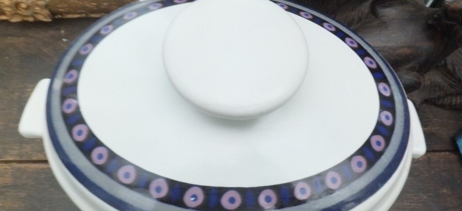 Vintage Royal Doulton Casserole Lambeth Stoneware Tangier Design 1973