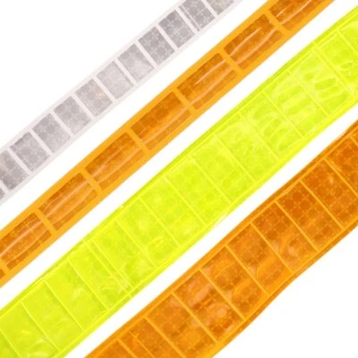Reflektorband Reflexband Reflexite Streifen zum Aufnähen 17-60mm 3 Farben