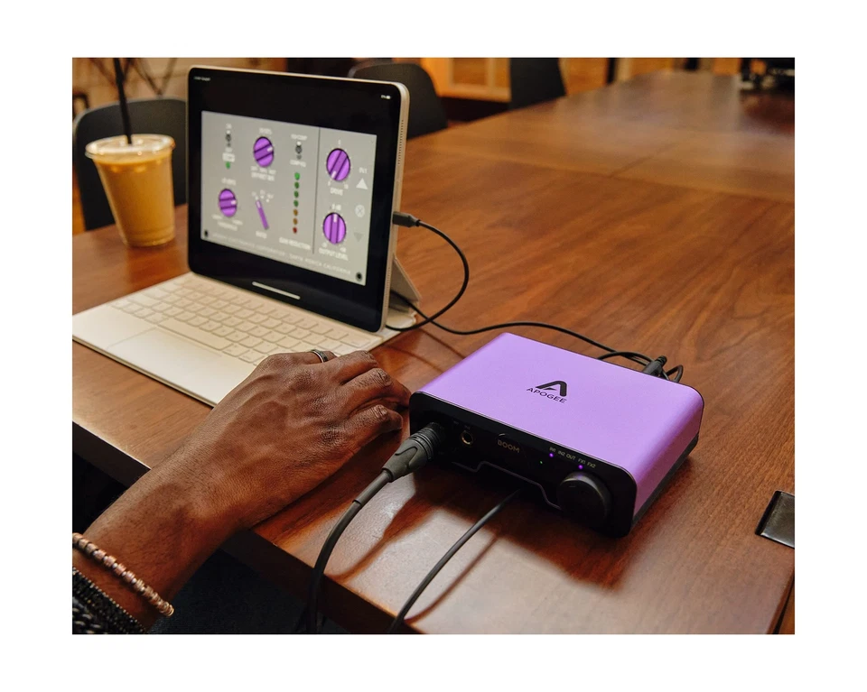 Apogee Boom USB Audio Interface For Musicians, Podcasters, and Streamers- Fea... - Image 4 of 4