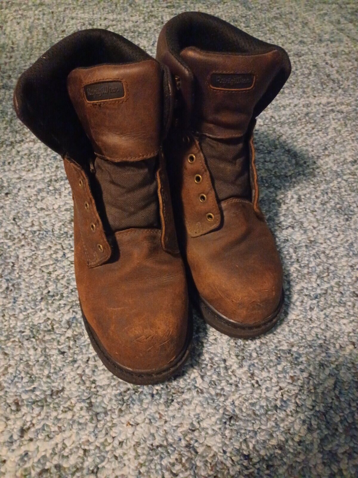 Refrigiwear Boots size 10.5 Style 120cr Leather s… - image 1