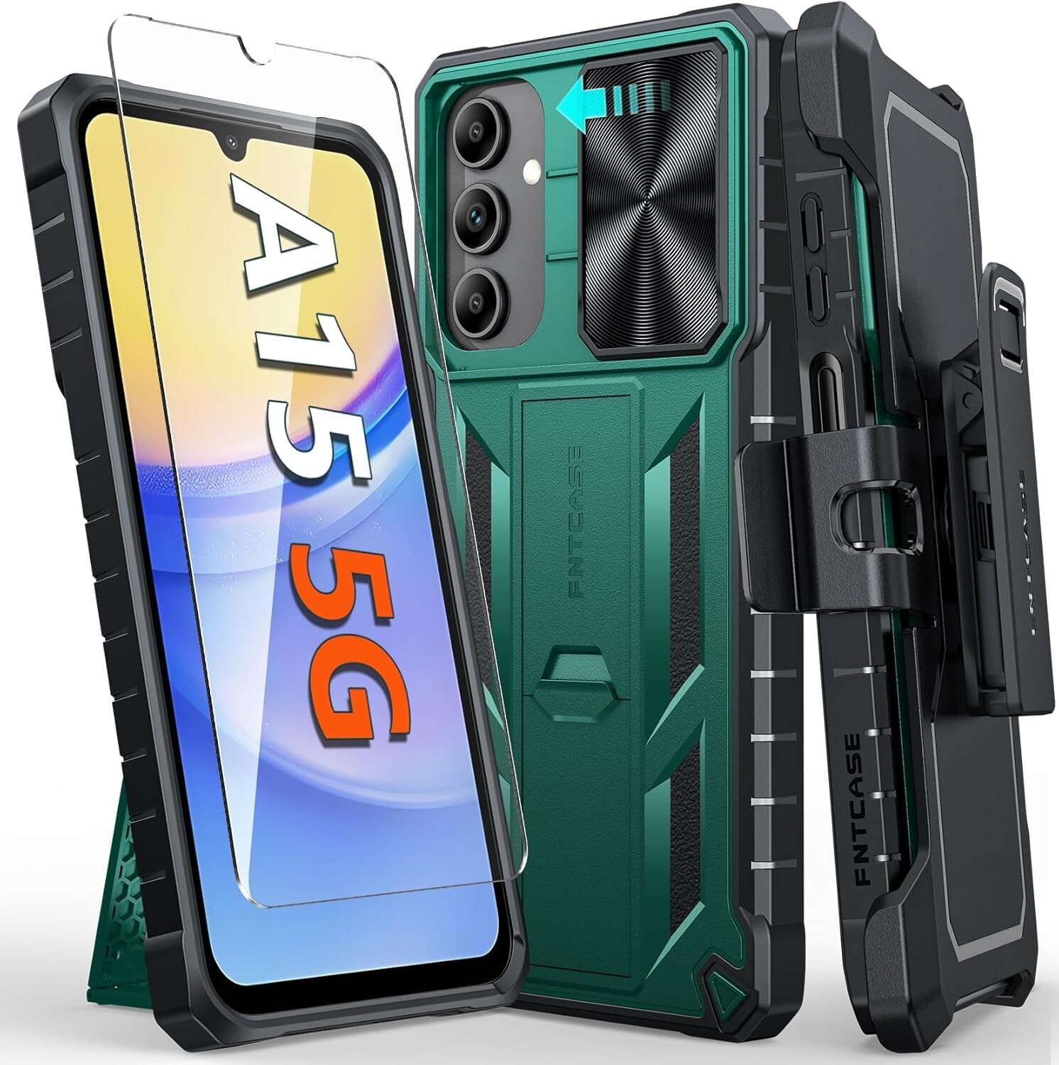 For Samsung Galaxy A15 5G Case with Military Grade & Shockproof Protective Cover