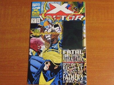 Marvel Comics: X-FACTOR Vol.1 #92 Juli 1993 Havoc Hologramm auf Cover, Gefolgsmann